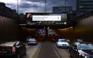 В Лондоне установили интерактивные рекламные билборды от Google