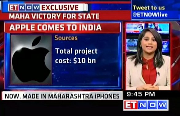 Производство смартфонов iPhone будет локализовано в Индии