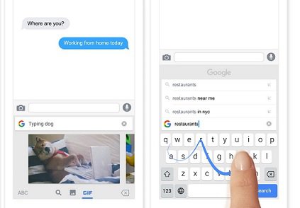 Google представила новую виртуальную клавиатуру для iOS-устройств