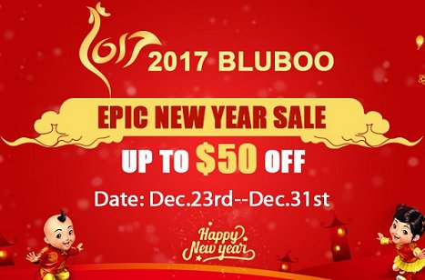 Bluboo объявила о начале предновогодней распродажи со скидками до 50%
