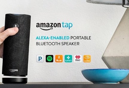 Смарт-колонка Amazon Tap начала поддерживать голосовую активацию