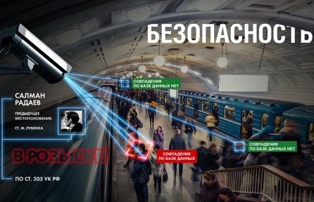 Власти Москвы начали использовать систему распознавания лиц FindFace на улицах города