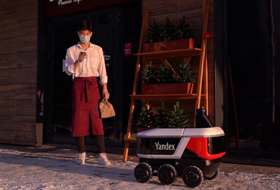 «Яндекс» начнет использовать роботов-курьеров для доставки за пределами России